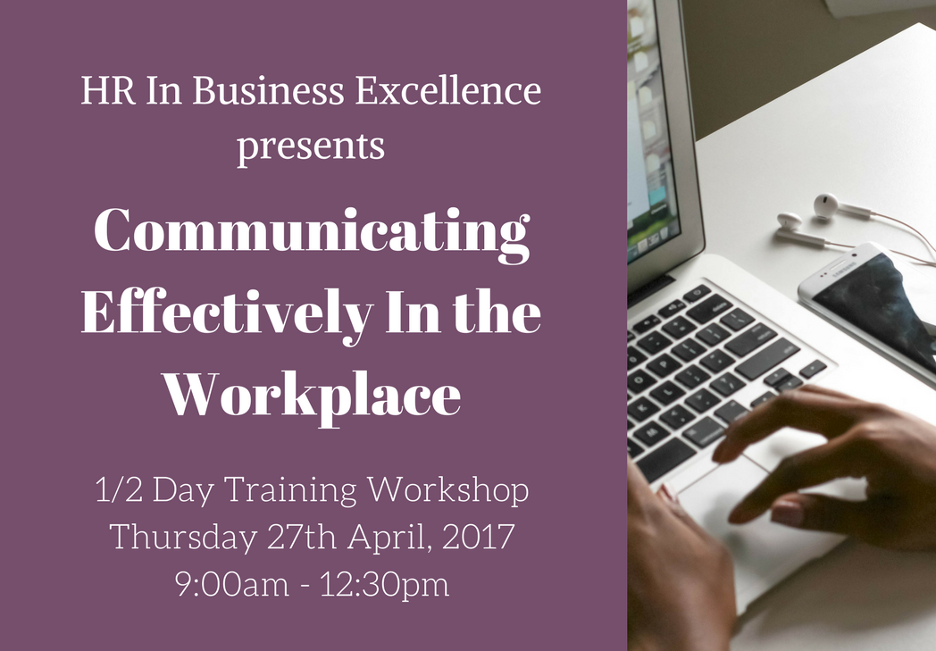 Communicating Effectively In the Workplace Training Workshop